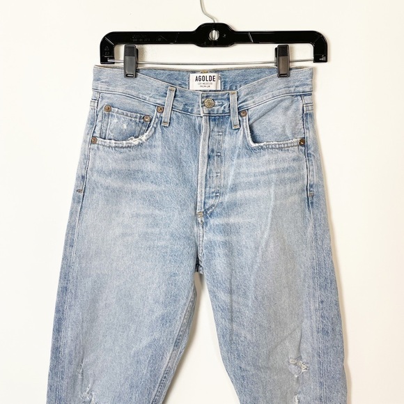Agolde Jamie High Rise Classic Jeans - Picture 5 of 8